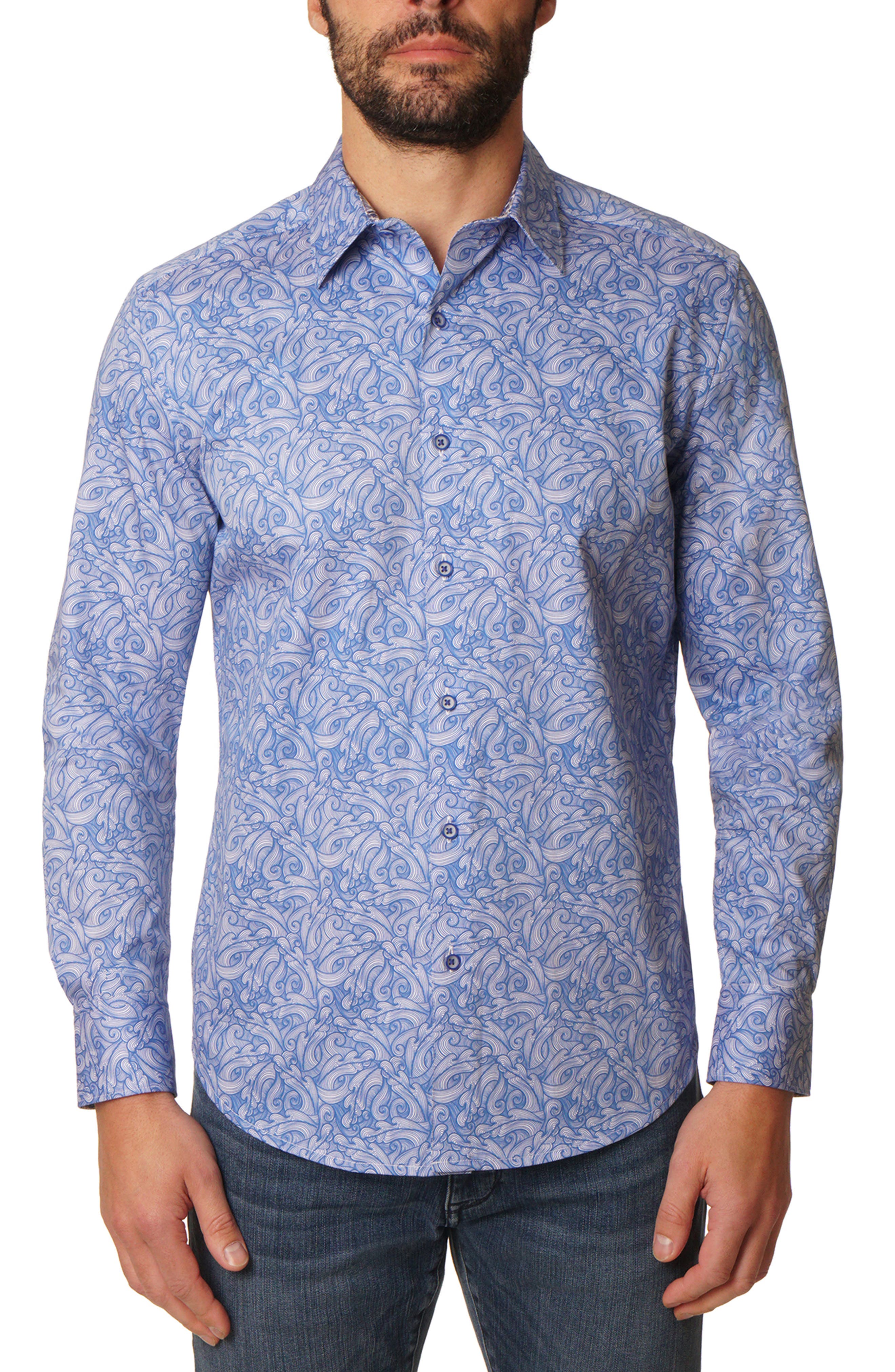 Robert Graham Beech Long Sleeve Woven Shirt (Men) | Nordstromrack