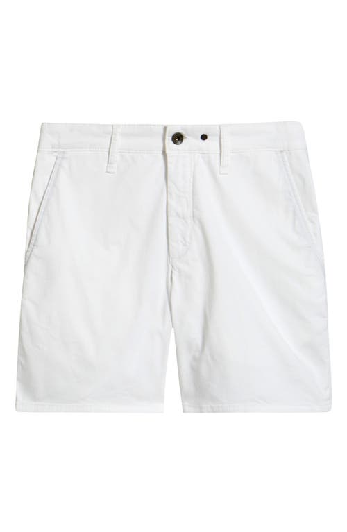 Rag & Bone Standard Chino Shorts 6.5 White