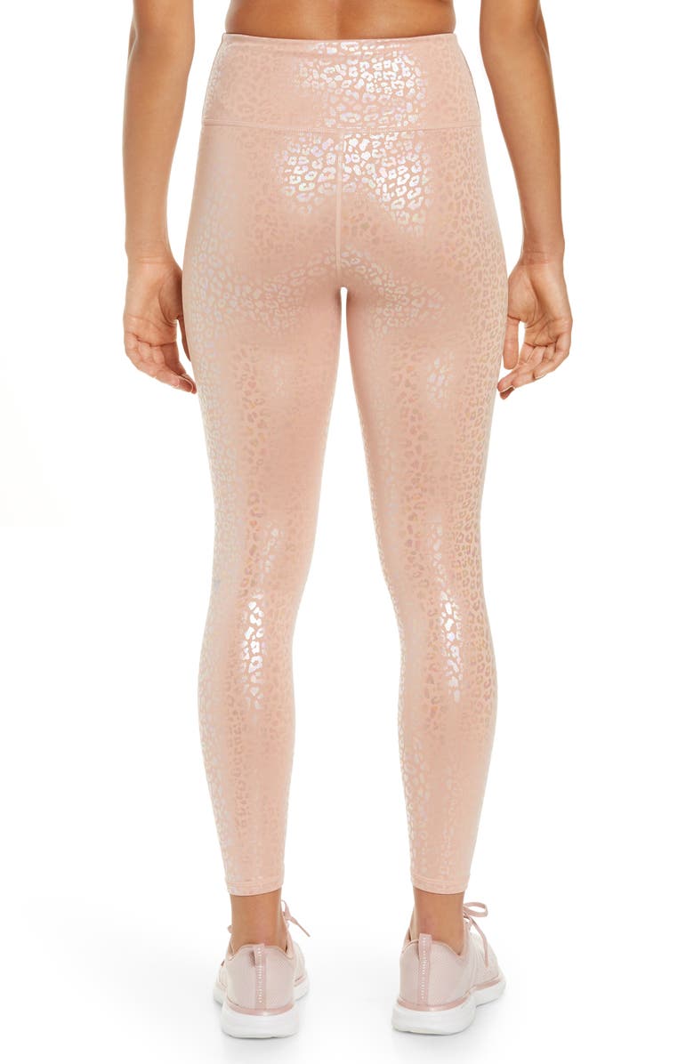 IVL Collective Active Iridescent High Waist Leggings, Alternate, color, 