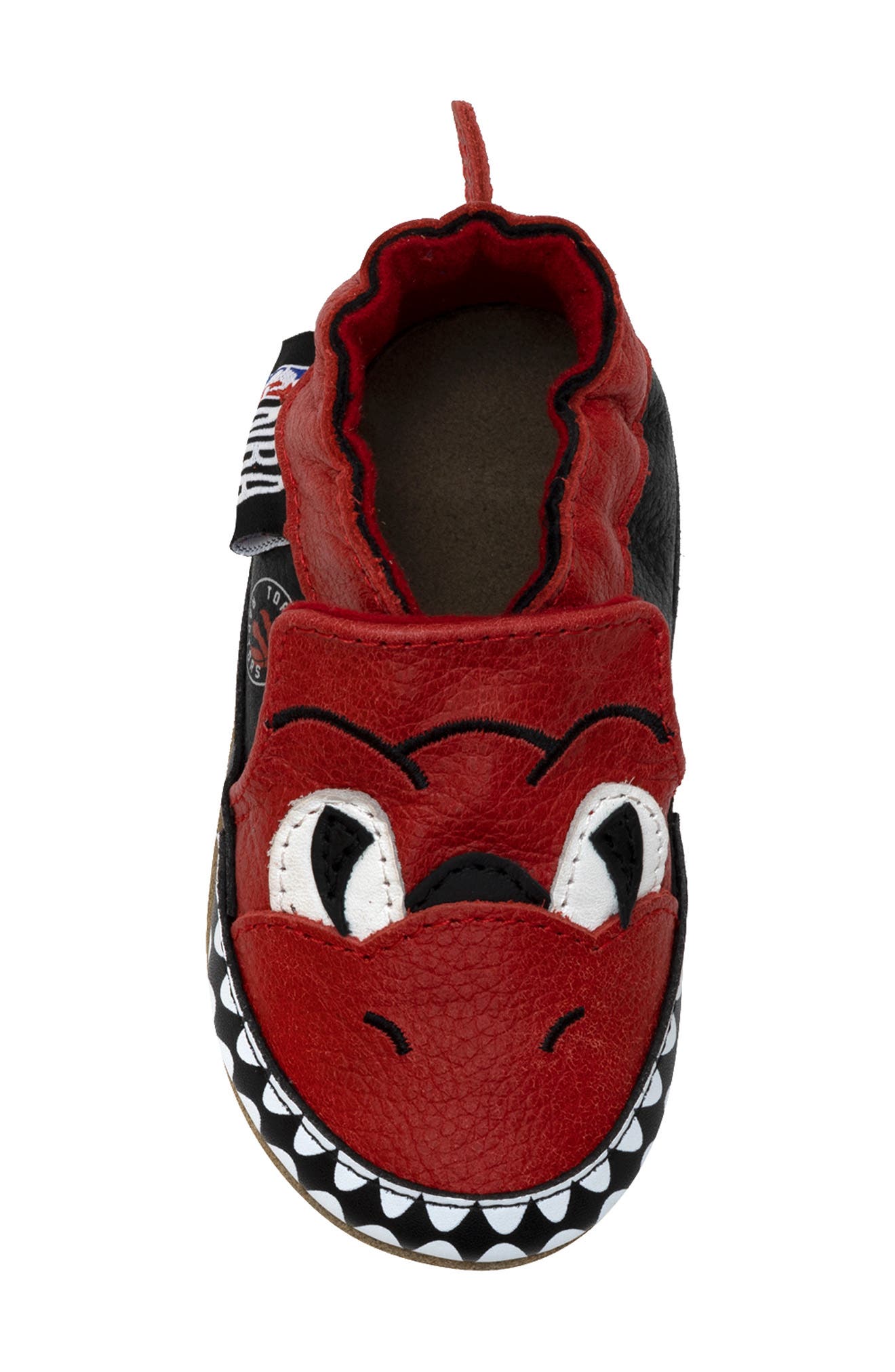 Robeez<sup>®</sup> Toronto Raptors Crib Shoe, Alternate, color, 