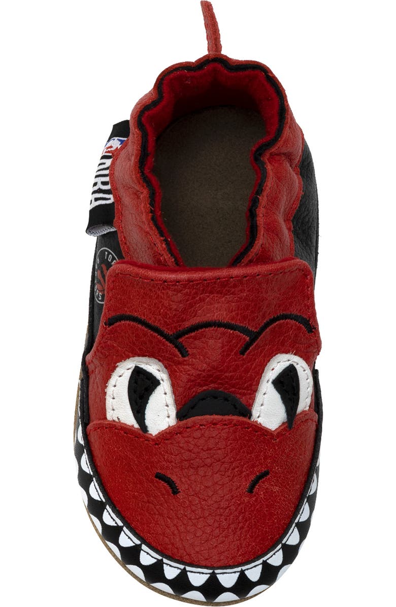 Robeez<sup>®</sup> Toronto Raptors Crib Shoe, Alternate, color,