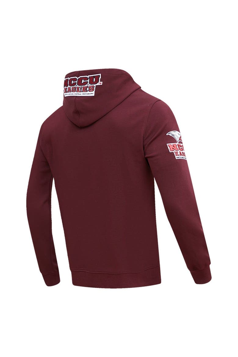 Men's Pro Standard Maroon North Carolina Central Eagles University Classic Pullover Hoodie, Alternate, color, Maroon