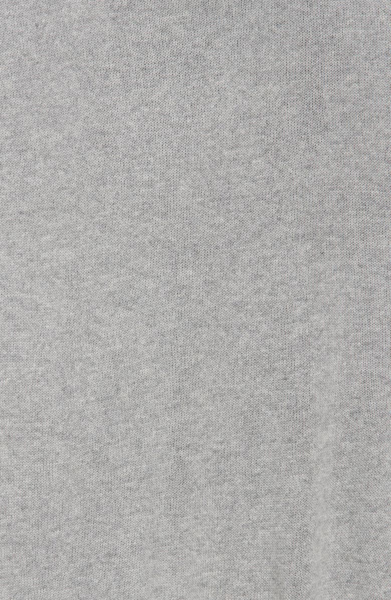 Portolano Merino Wool Blend Eyelash Fringe Wrap Scarf, Alternate, color, Light Grey