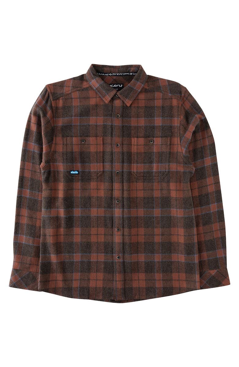 KAVU Big Joe Shirt - Men
s, Main, color, Mahogany Brown