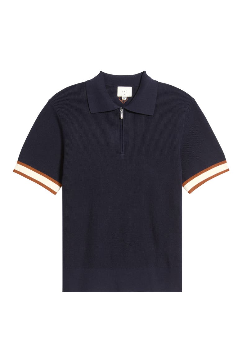 Fabio Knit Polo, Main, color, NAVY-12