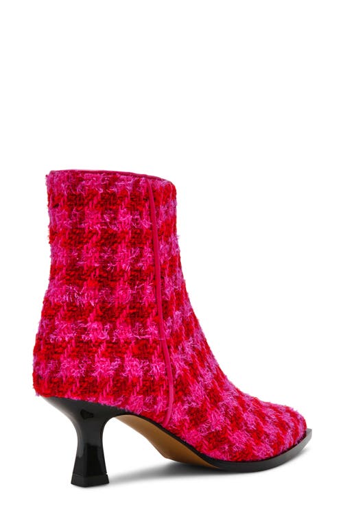 Betsey Johnson Louisa Pointed Toe Bootie In Multi