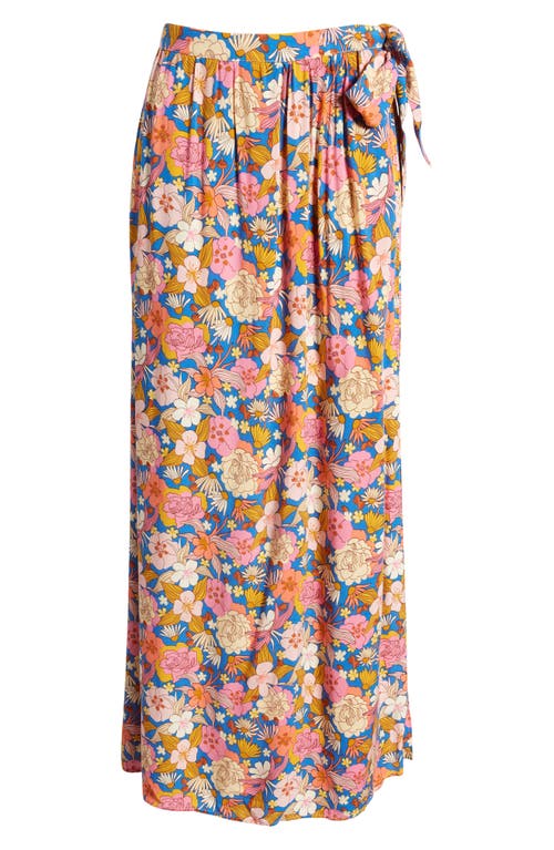 Rip Curl Kamari Floral Wrap Maxi Skirt