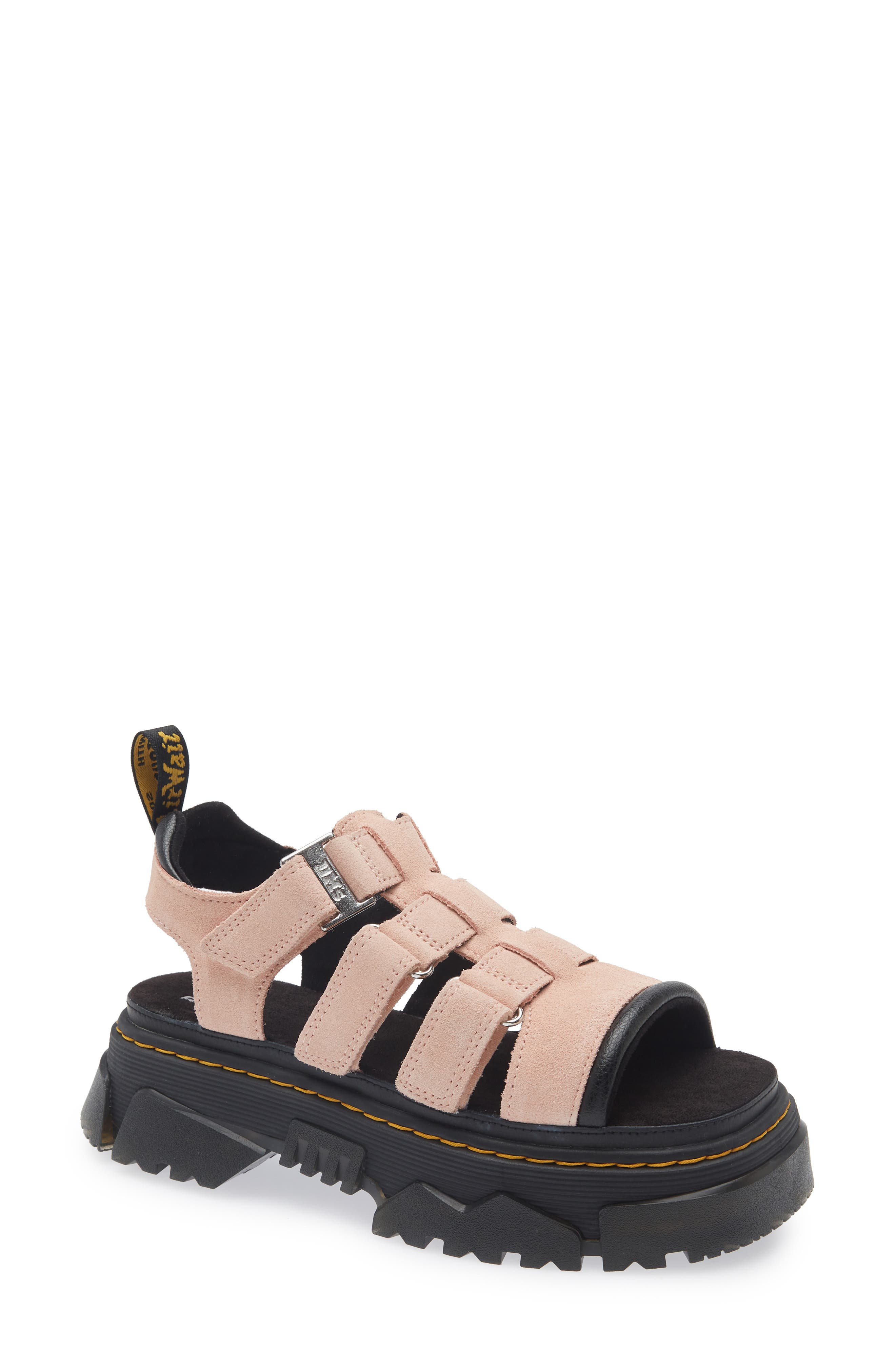 Dr. Martens Mattison Platform Sandal, Main, color, Pink