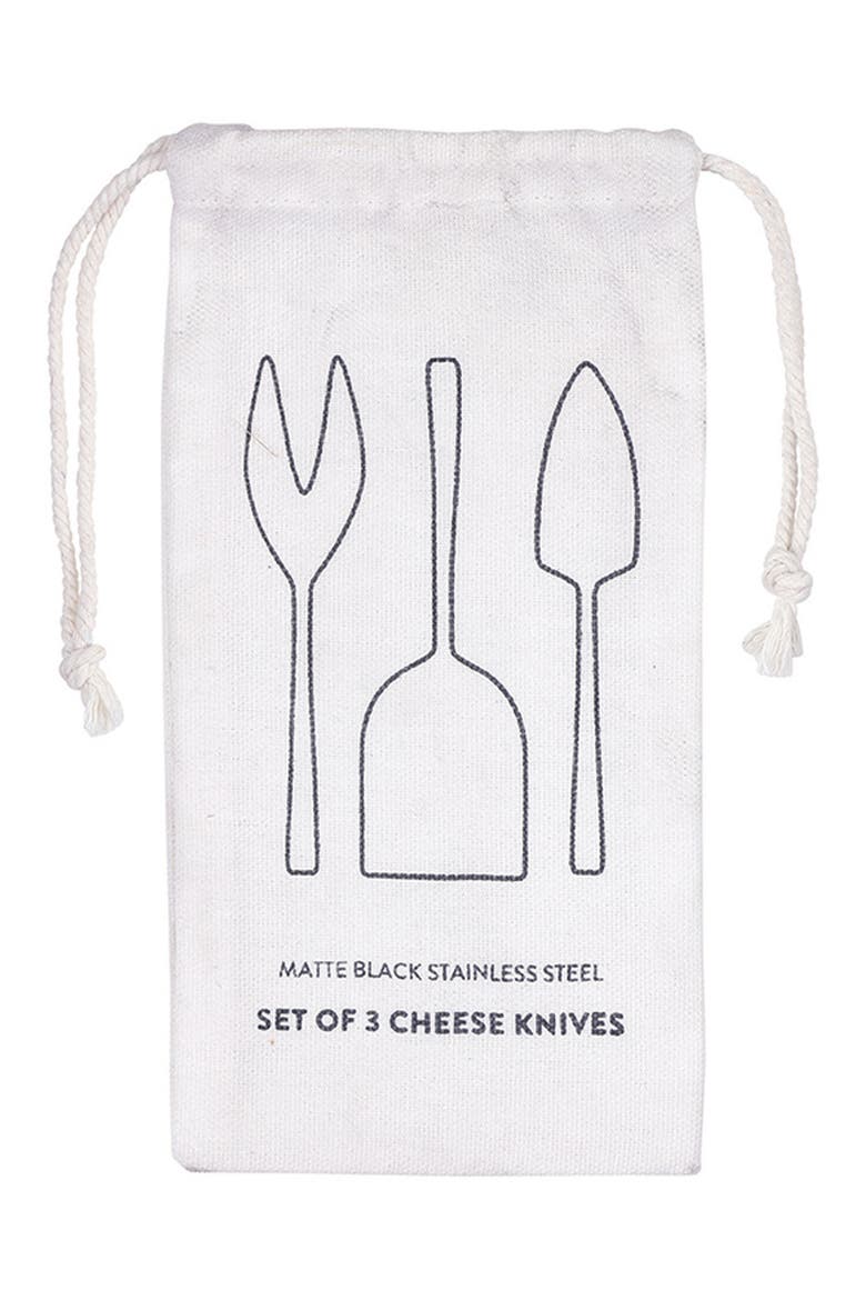 Black Cheese Knives, Alternate, color, NONE