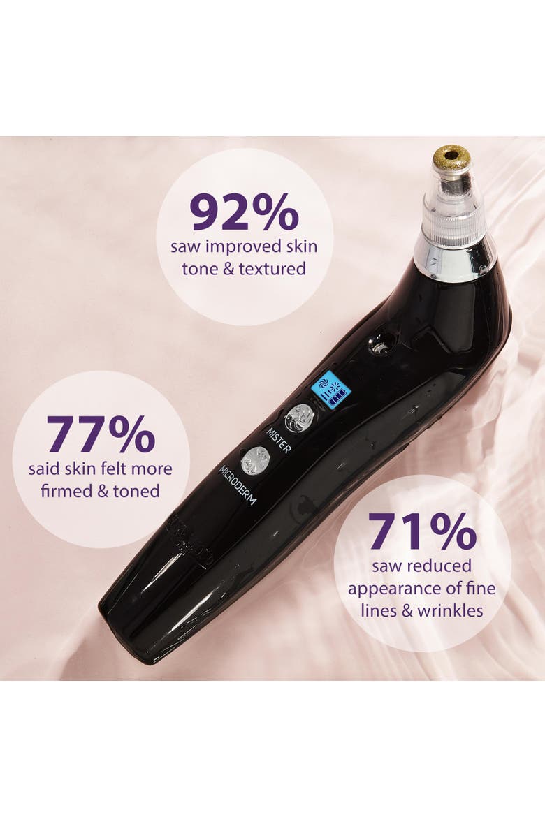 SonicRefresher Wet/Dry Sonic Microdermabrasion & Pore Extraction System, Alternate, color, Absorbs all light; no hue.