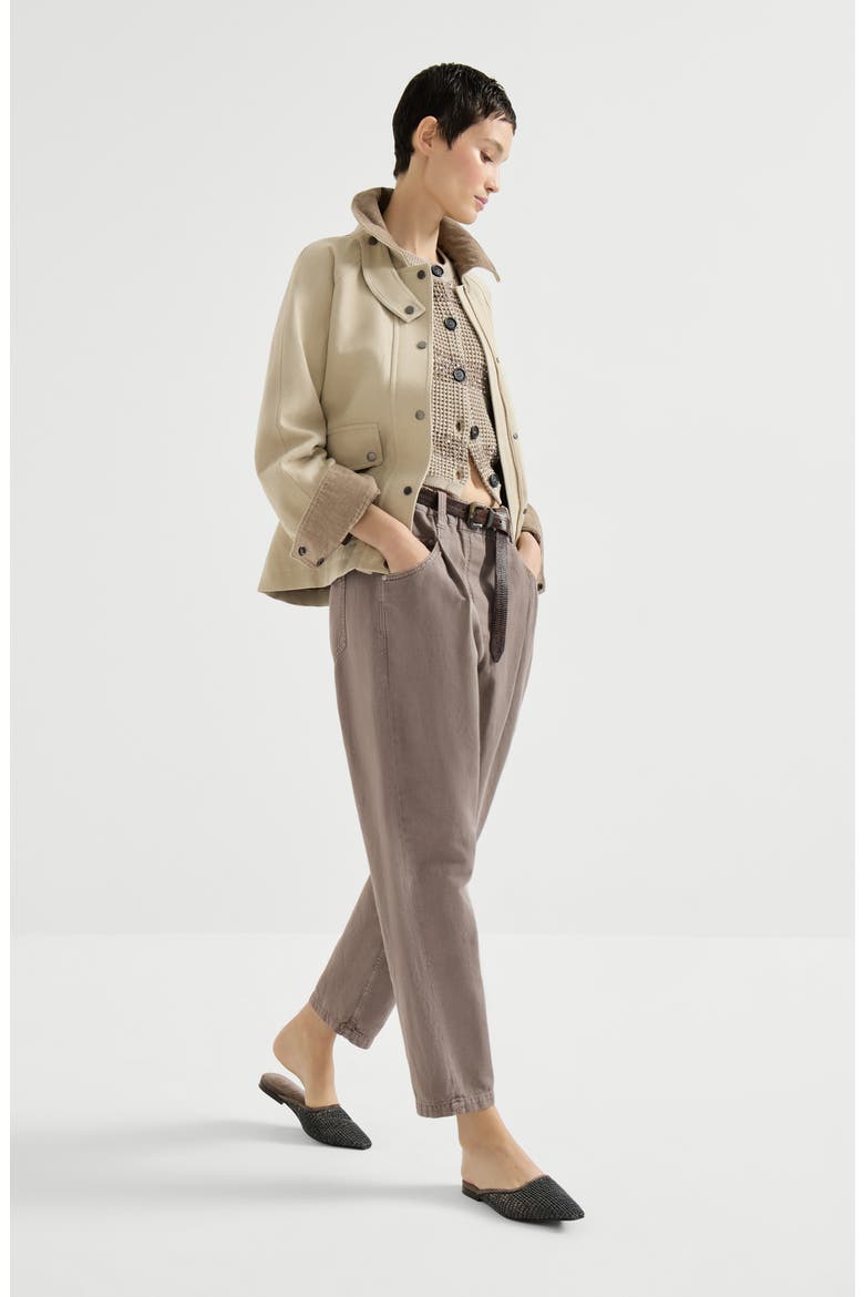 Five-pocket trousers, Alternate, color, Earth