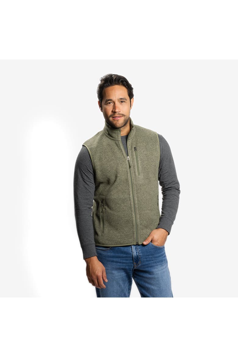 Polartec Fleece Vest, Alternate, color, Olive