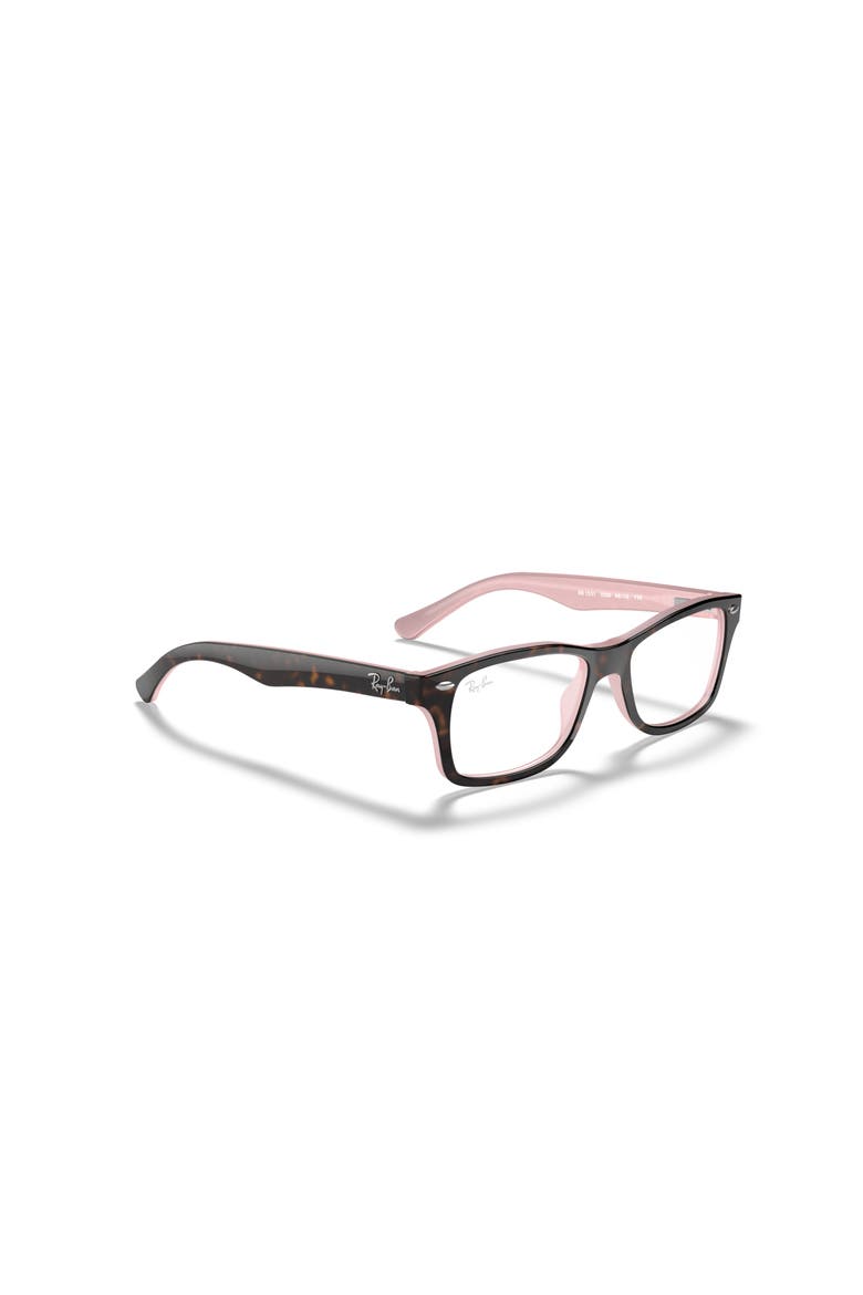 48mm Square optical glasses, Alternate, color, Tortoise