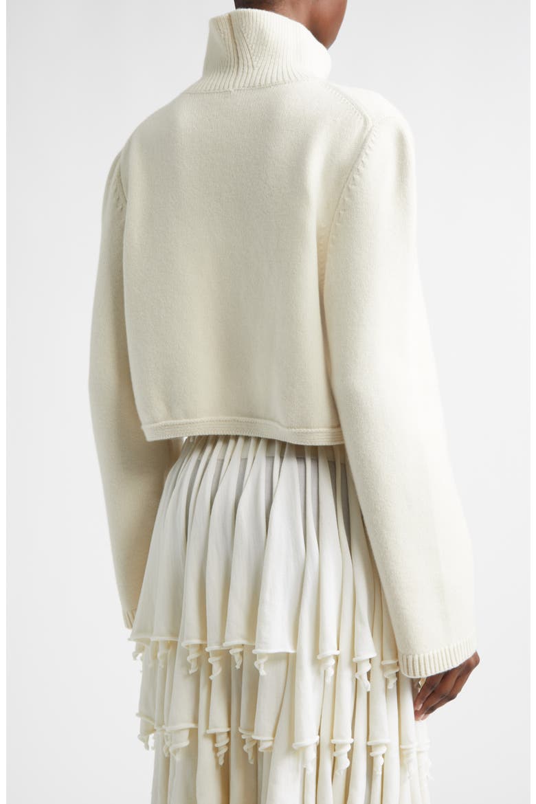 Cutout Cashmere Blend Sweater, Alternate, color, BLANC NATUREL