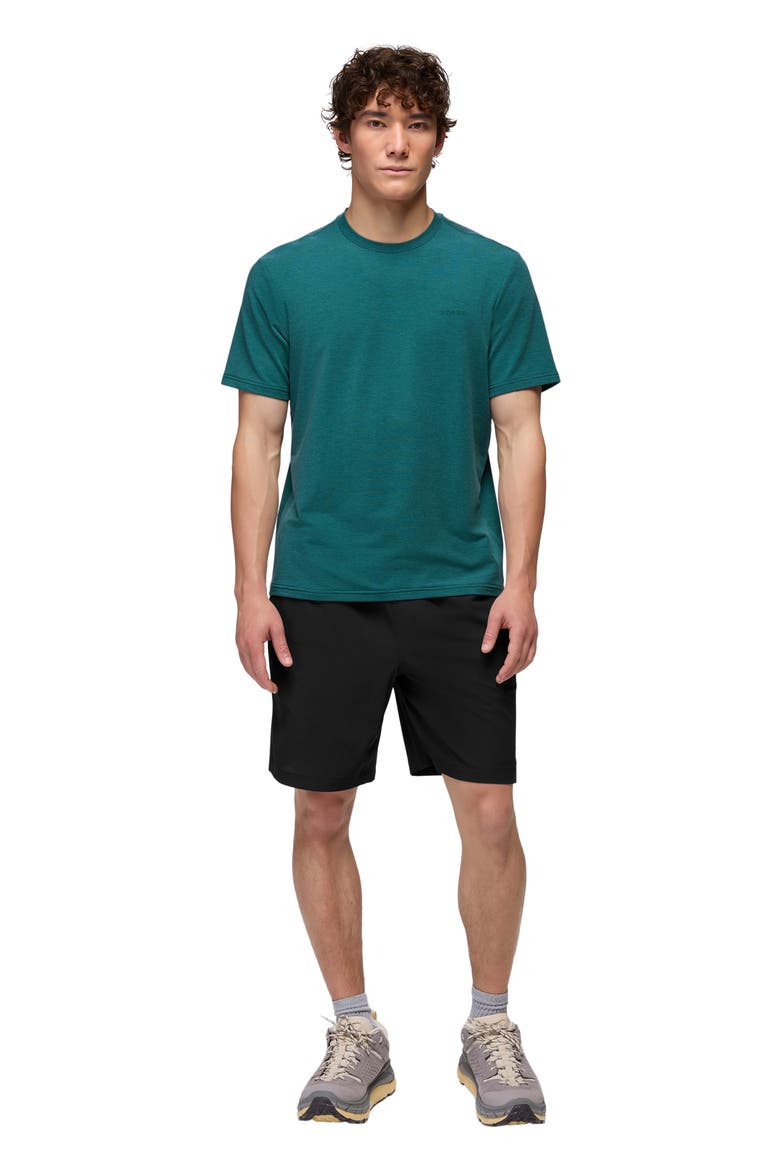 Tolmie Tech Performance T-Shirt, Alternate, color, BLUE CORAL HEATHER