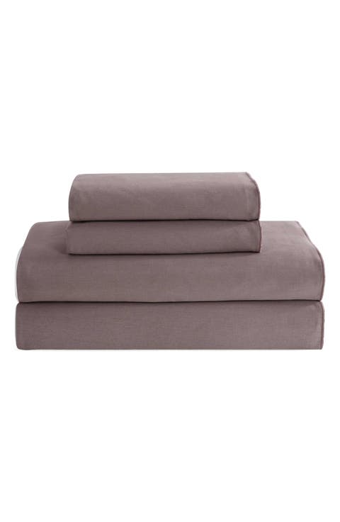 Pearl Edge 300 Thread Count Sateen Sheet Set