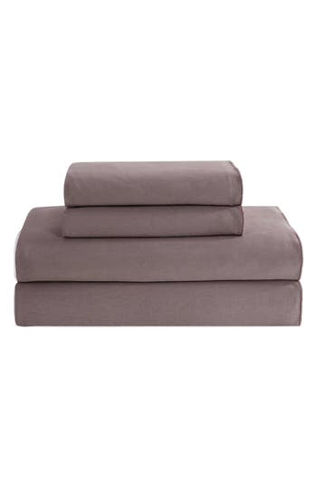 Calvin Klein Pearl Edge 300 Thread Count Sateen Sheet Set