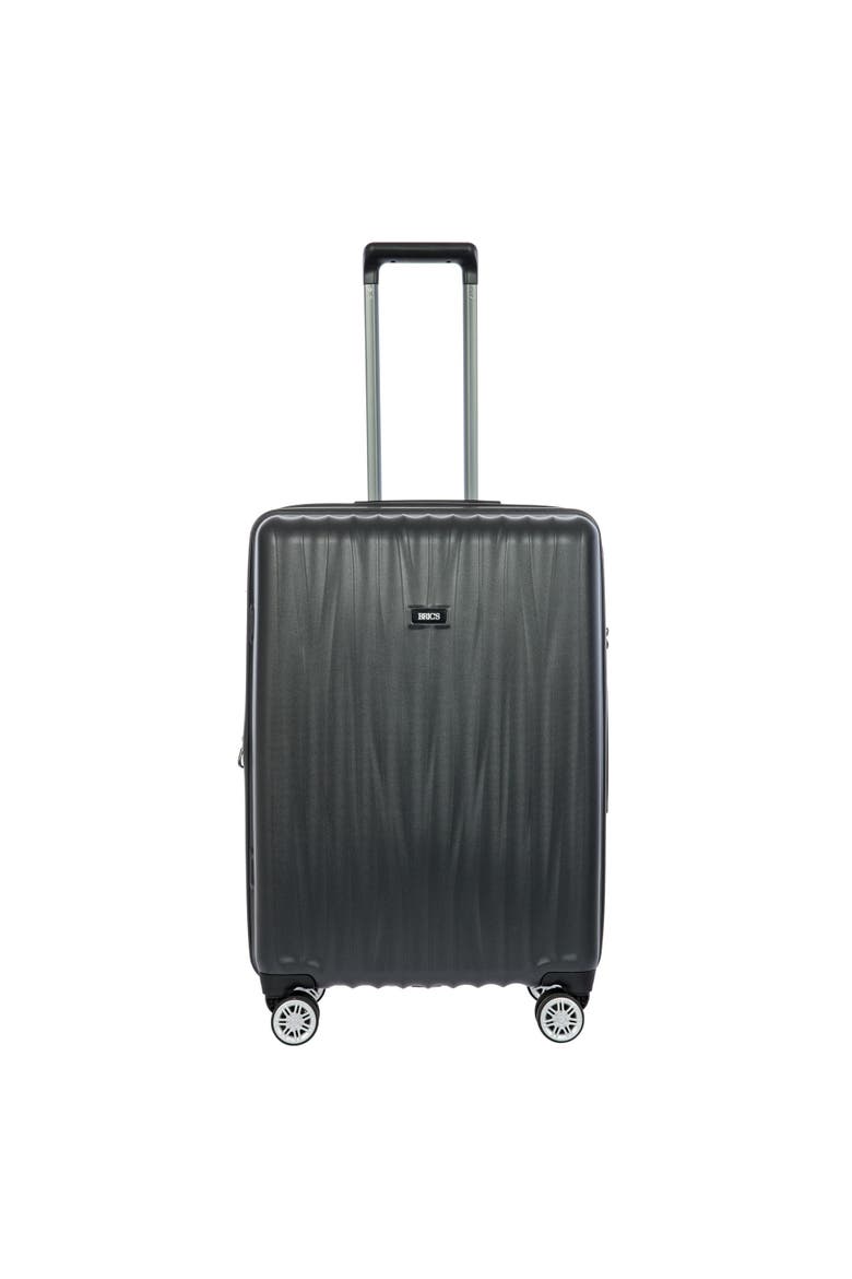Cervia Hardside Expandable 27" Medium Checked Spinner Luggage, Alternate, color, Dark Grey