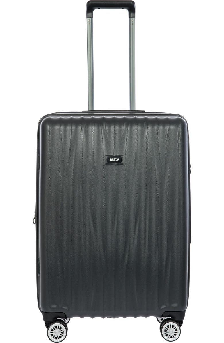 Bric's Cervia 27" Expandable Spinner, Main, color, Dark Grey