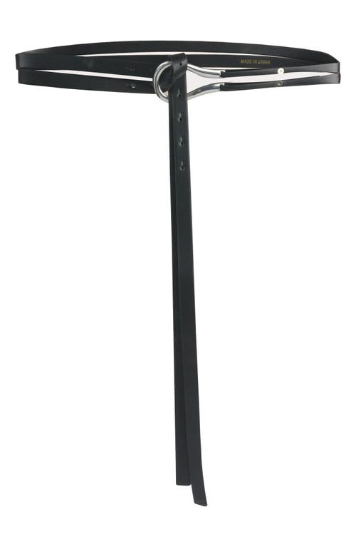 Petit Moments Double Row Belt In Black