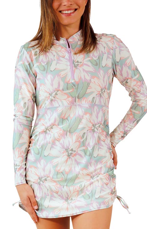 Convertible Swim Shirtdress