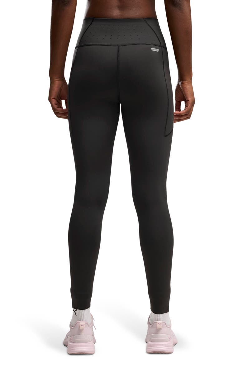 PwrMode High Waist Pocket 7\/8 Leggings, Alternate, color, PUMA BLACK