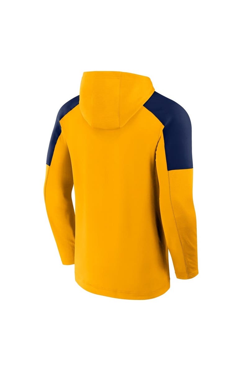 FANATICS Men's Fanatics Gold Nashville Predators Meta Game Transitional Pullover Hoodie, Alternate, color, 