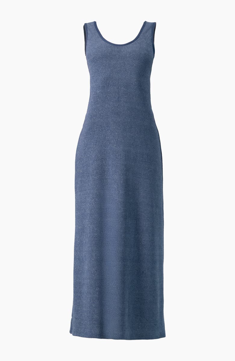 IVONNE Scoop Neck Long  Dress, Alternate, color, Blue