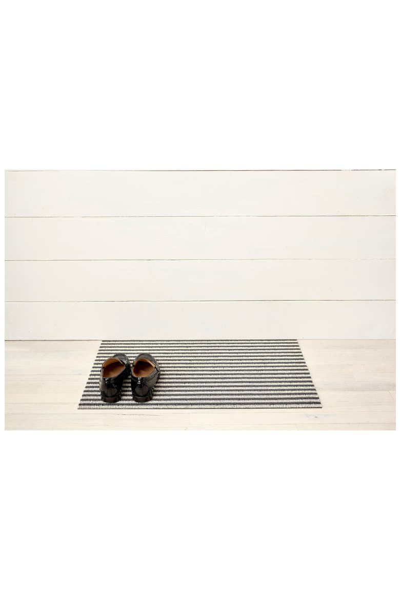 Breton Stripe Door Mat, Alternate, color, GRAVEL