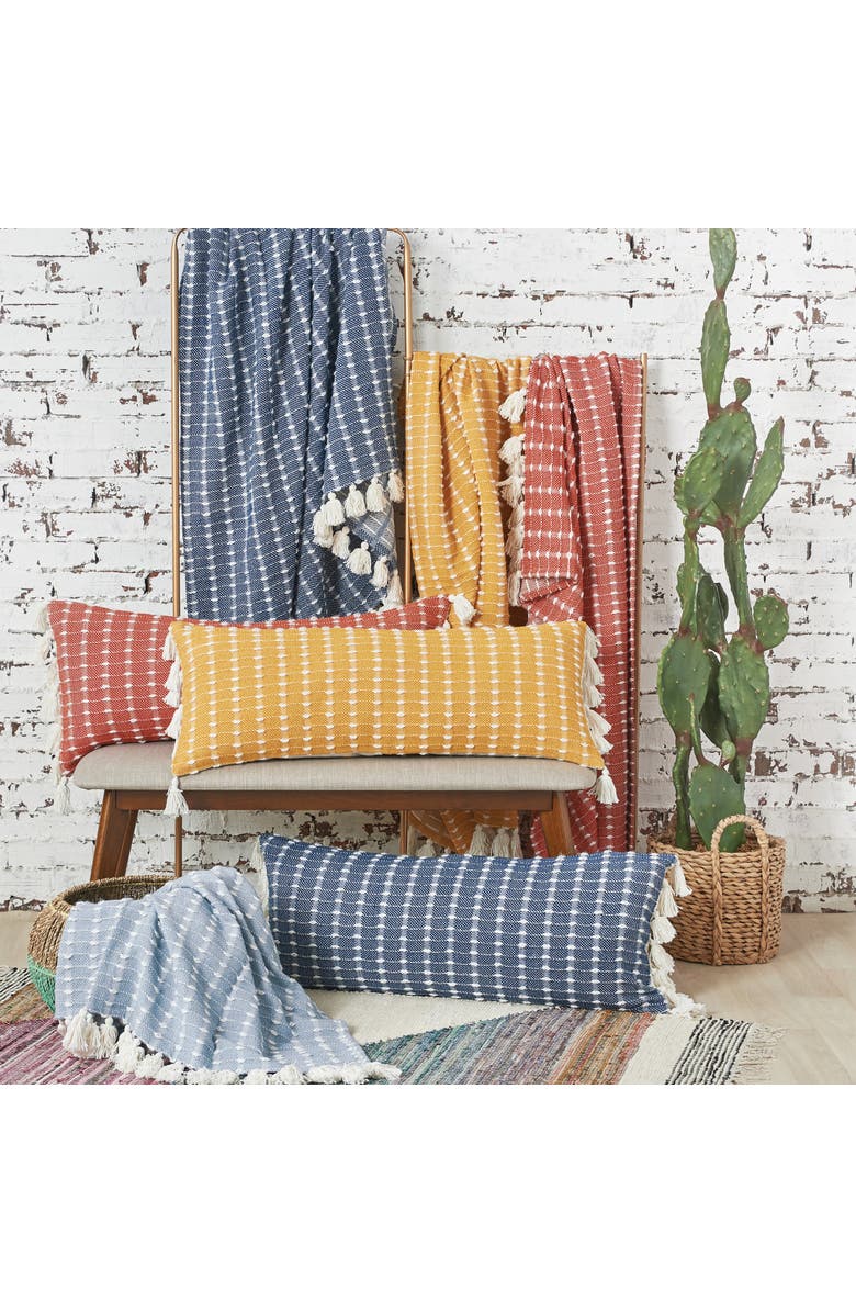 carol
frank 50" x 60" Riley Woven Throw, Alternate, color, Yellow