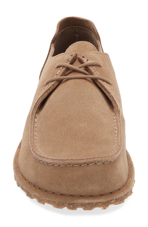 Birkenstock Utti Lace Up Deep Blue Loafers Gray Taupe In Gray Taupe