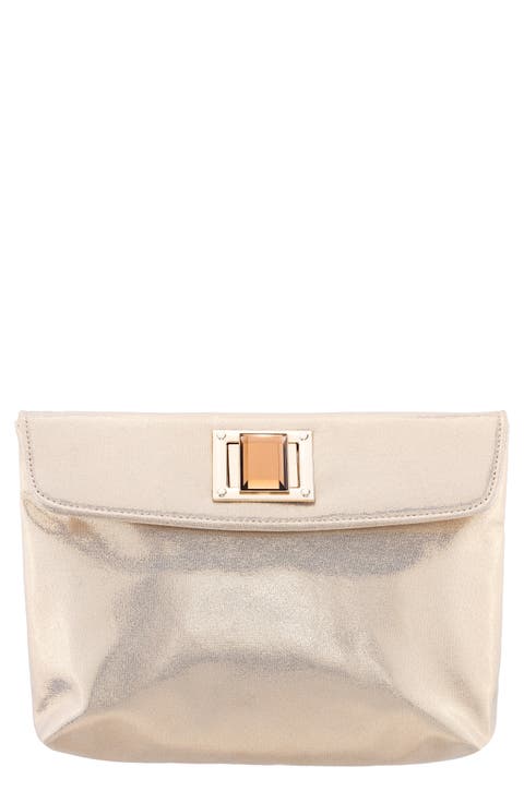 Grayson Crystal Turnlock Clutch
