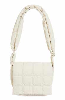 VeeCollective Porter Water Repellent Quilted Messenger Crossbody Bag