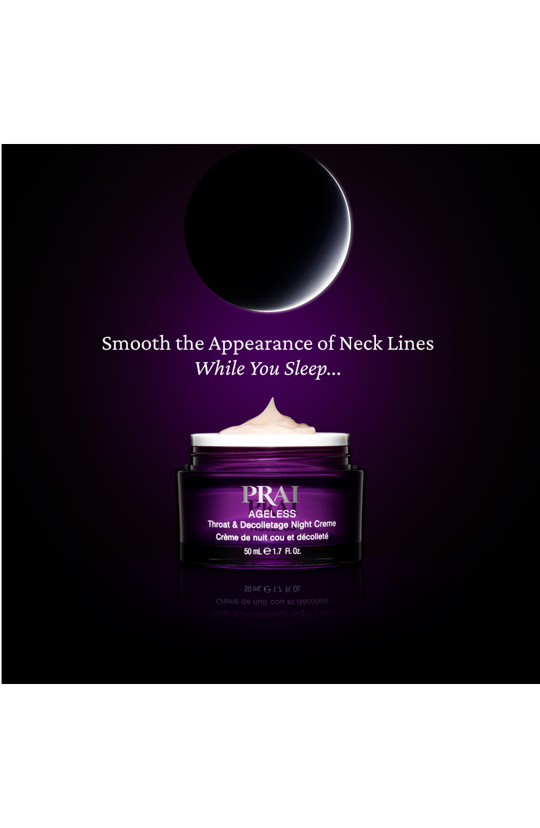 PRAI BEAUTY Ageless Throat & Decolletage Night Creme 50ml, Alternate, color, NO COLOR