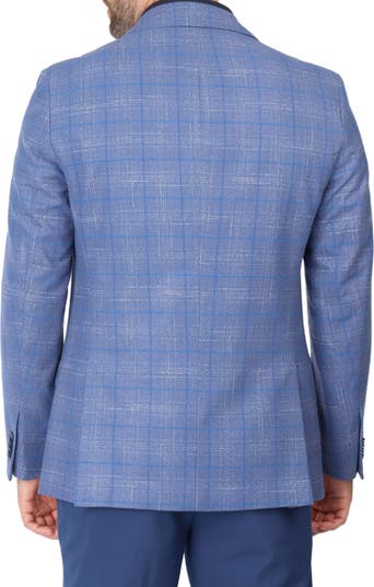 Classic Broken Windowpane Sport Coat