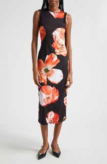 Stine Goya Danya Floral Knit Midi Dress
