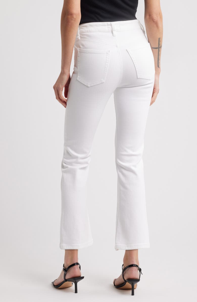 FRAME The Reboot High Waist Ankle Bootcut Jeans, Alternate, color, White