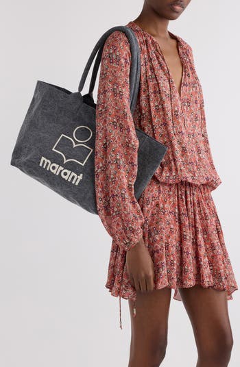 【送料&関税込】Isabel Marant Yenky Tote Bag With Logo nm_4823758_100106_m