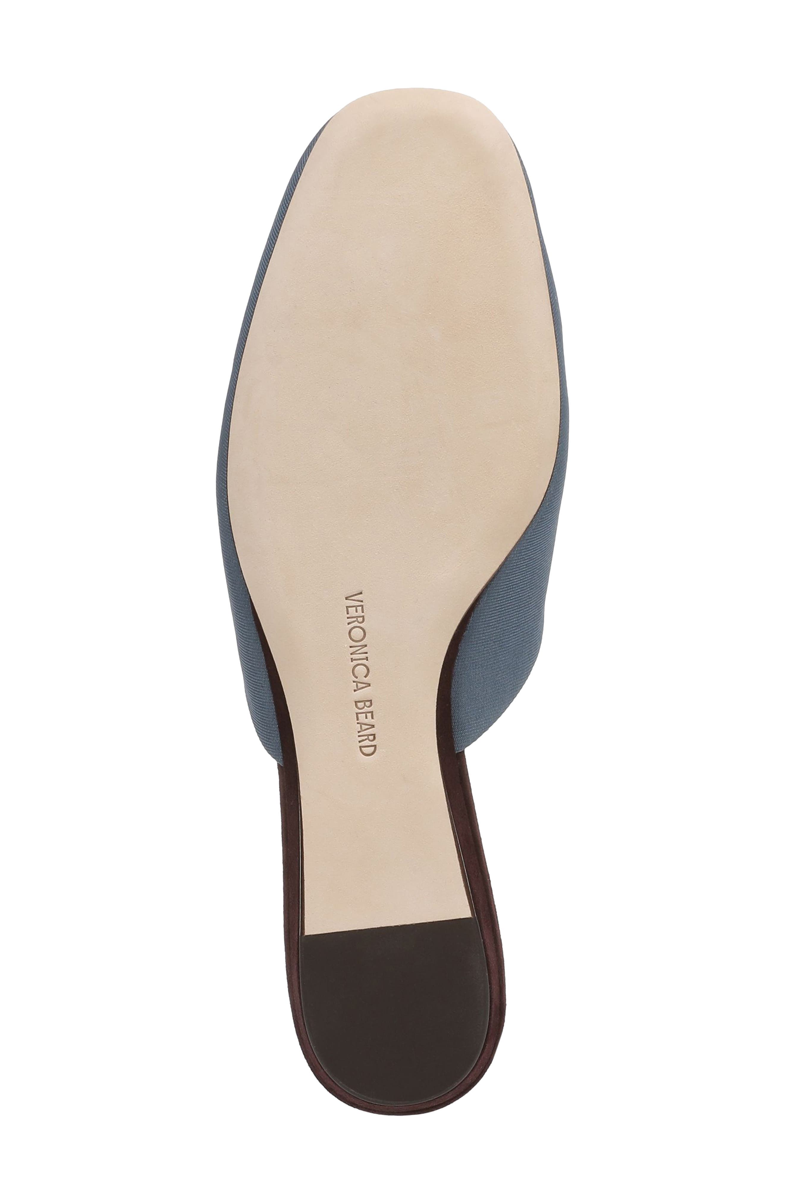 Veronica Beard Moritz Mule, Alternate, color, Blue Lake Raisin