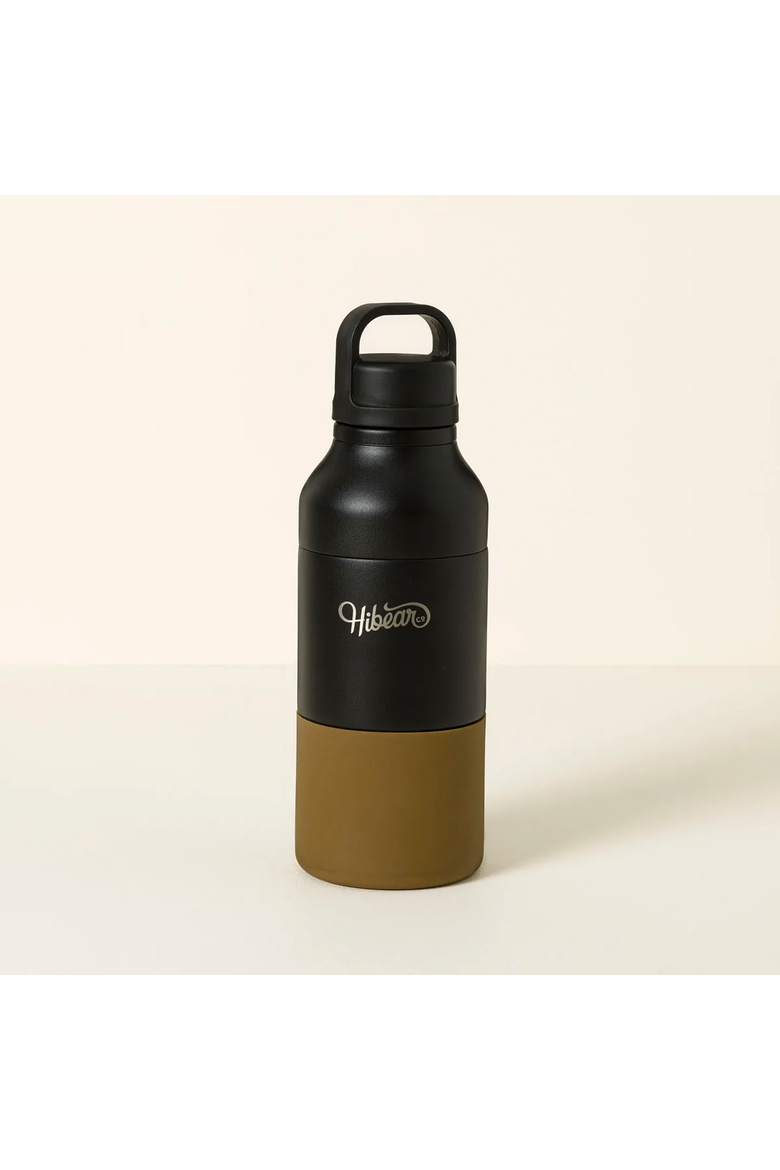 6-in-1 Adventure Flask by Hibear, Main, color, Black / Brown