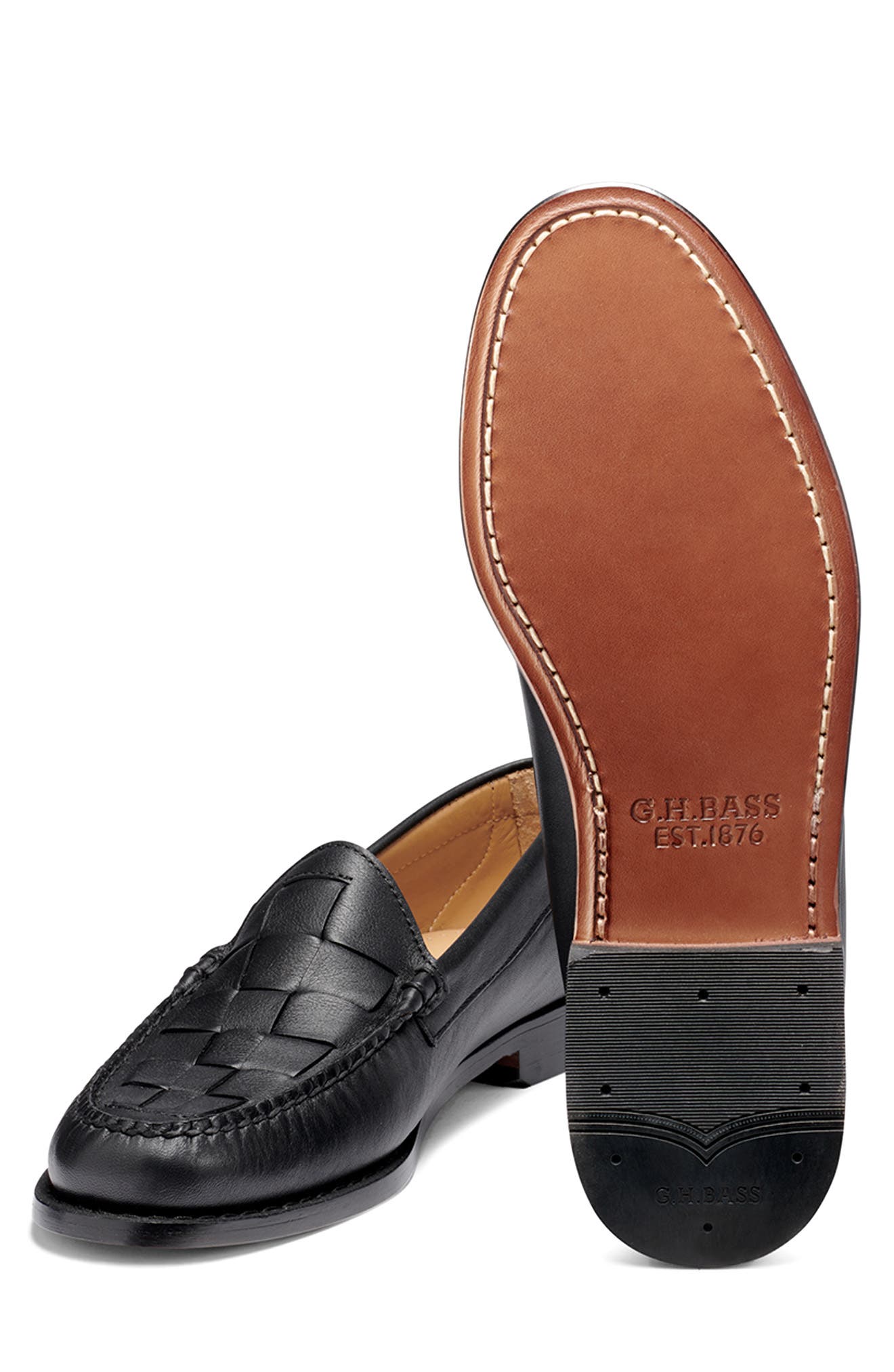 Larson Woven Weejun Penny Loafer (Men) | Nordstrom