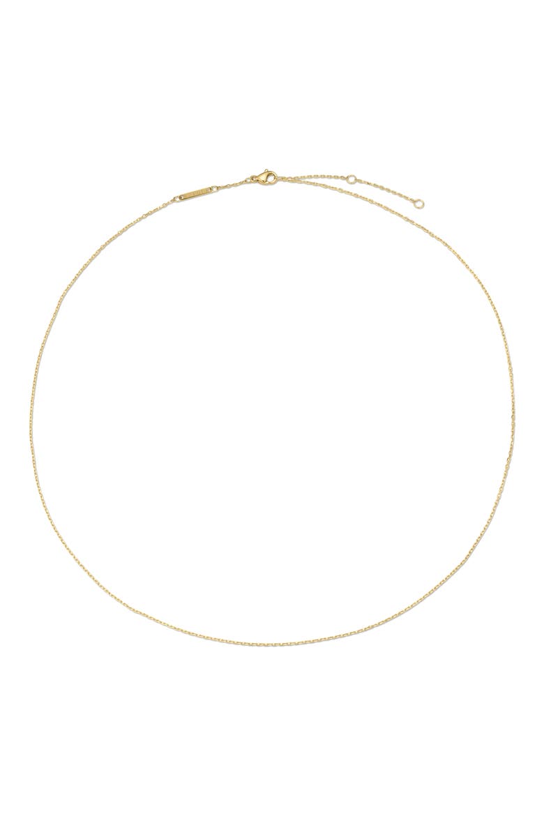 Diamond-Cut Chain Necklace, Main, color, GOLD