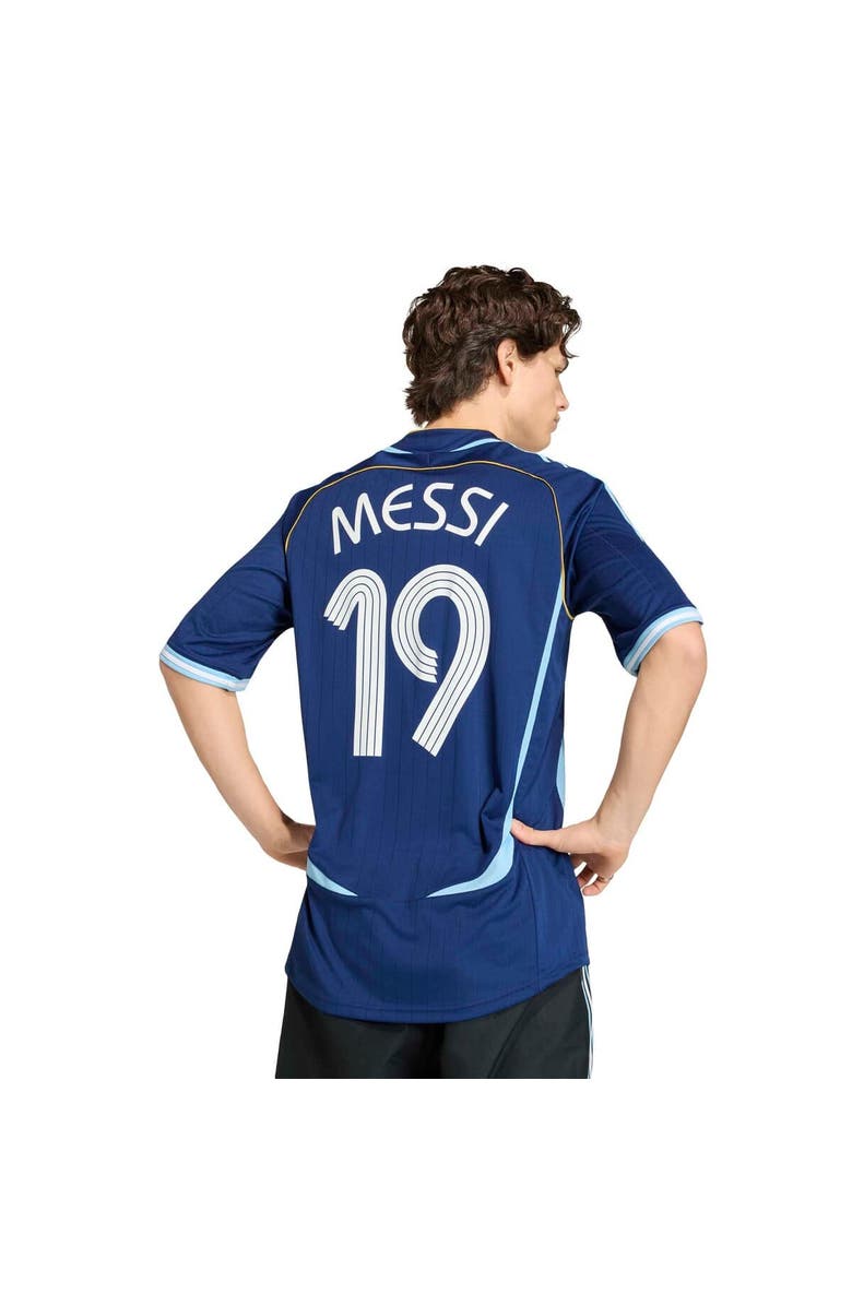 adidas Men's adidas Lionel Messi Navy Argentina National Team 2006 Bringback Away Jersey, Alternate, color, Navy