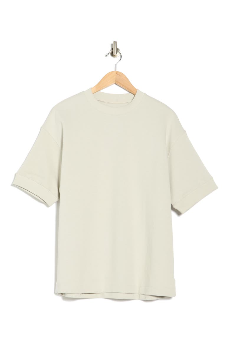 Oversize Solid Heavyweight T-Shirt, Alternate, color, ASH GRAY