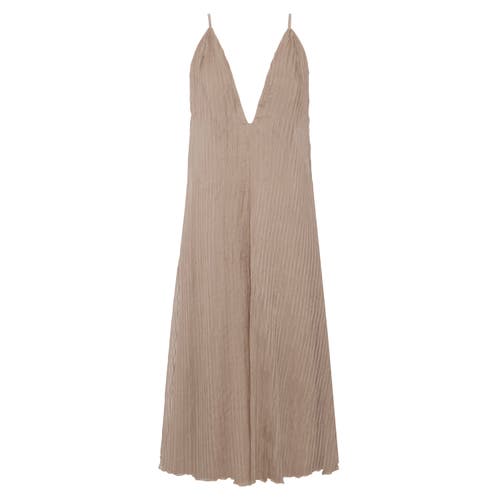 Pcfg Long Dress In Brown