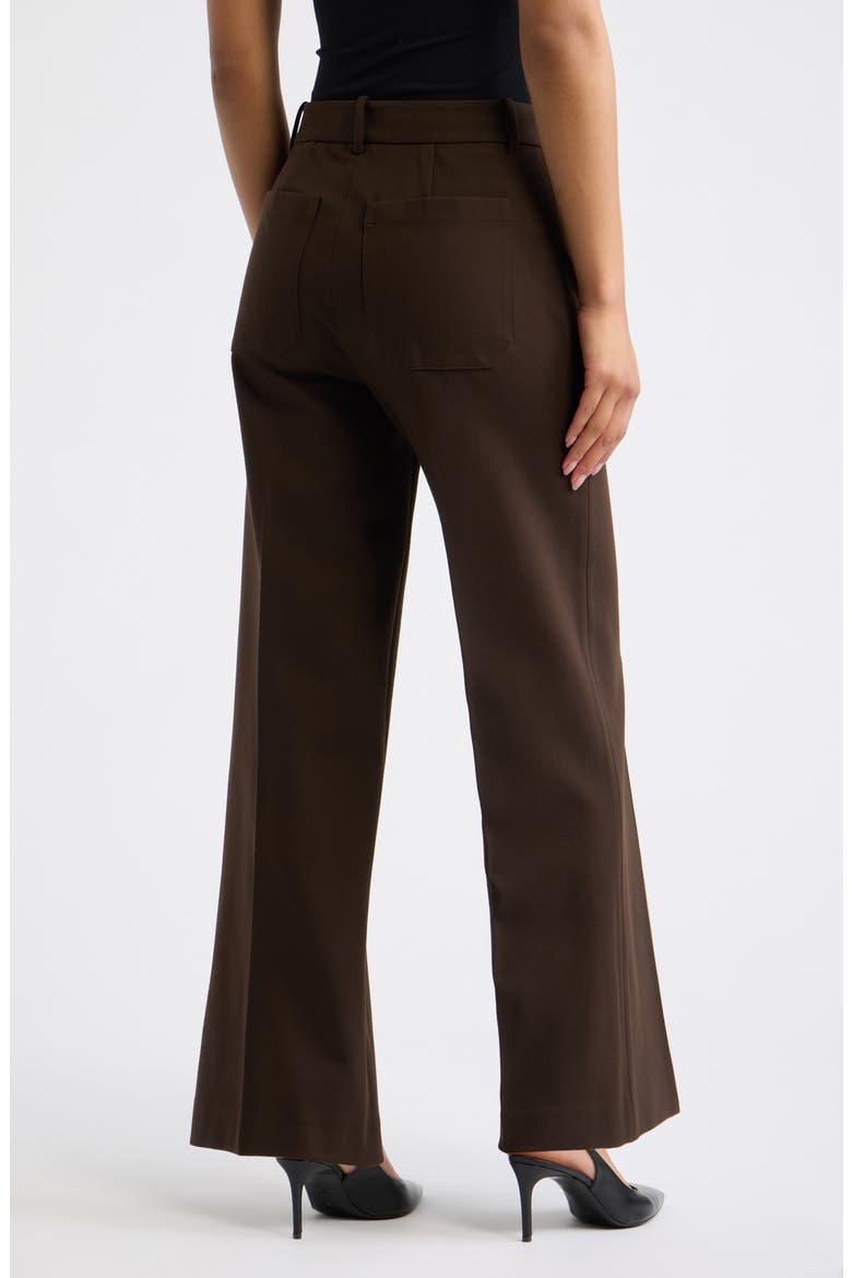 The Pixie Slim Fit Palazzo Pants, Alternate, color, AMERICANO