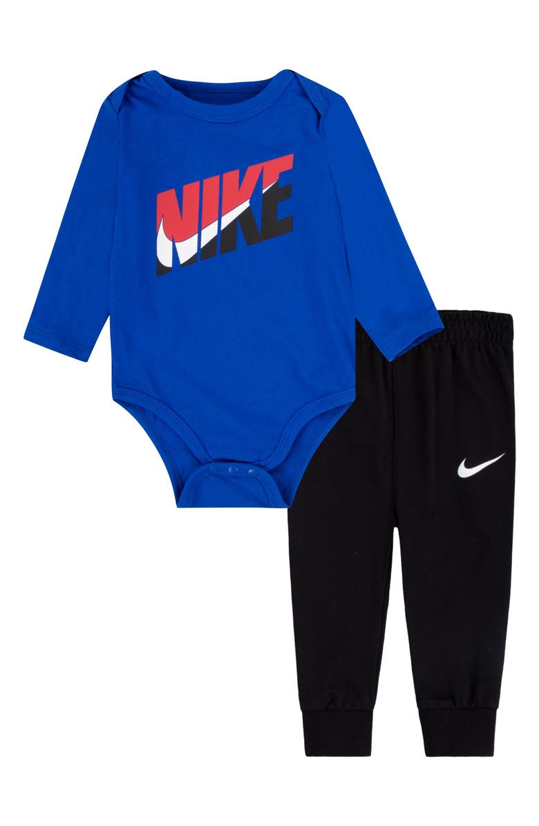 Nike Bodysuit & Joggers Set, Main, color, 