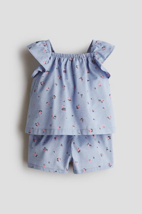 2-piece Plumeti Muslin Set