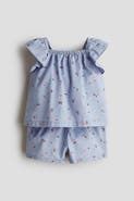 H&M 2-piece Plumeti Muslin Set