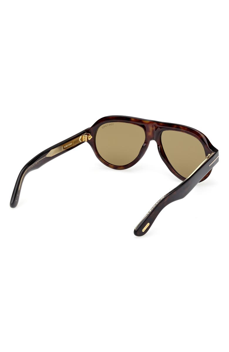 TOM FORD Icon 59mm Pilot Sunglasses, Alternate, color, 